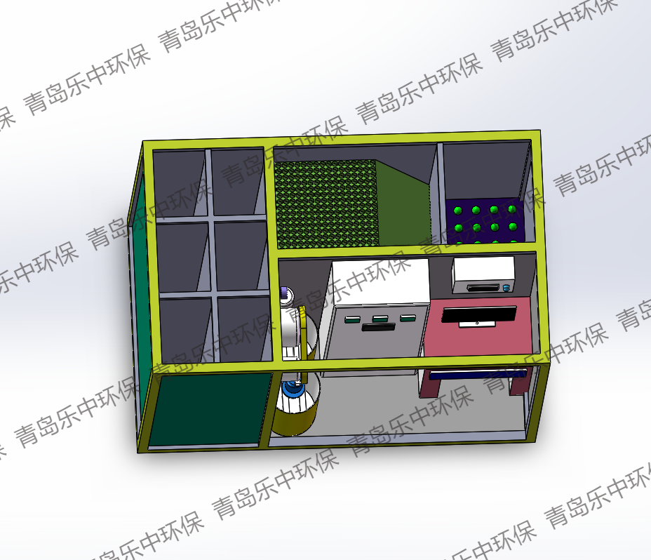 全自動一體化凈水系統(tǒng)_水廠一體化凈水設(shè)備_青島樂中