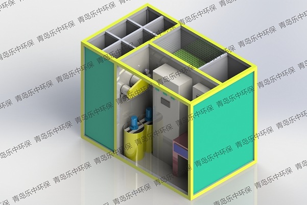 一體化凈水設備設計圖_青島樂中環保